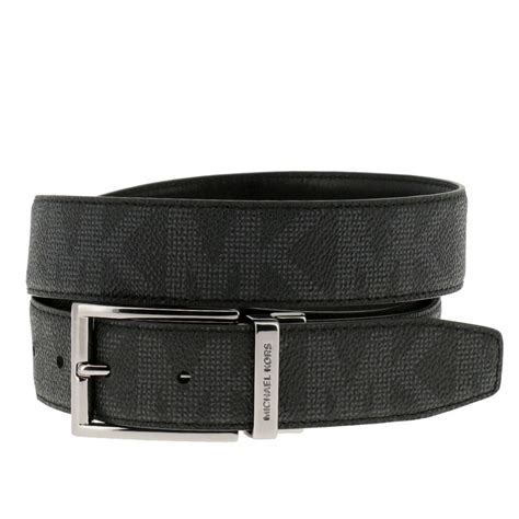 michael kors mens belt set|black michael kors men belt.